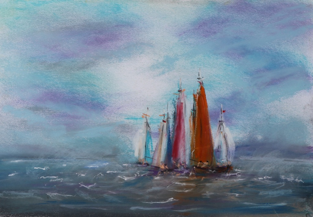 Crowded sails